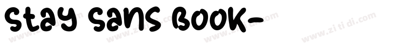 Stay Sans Book字体转换